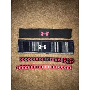 Under Armour headband bundle